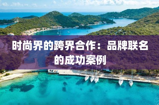 时尚界的跨界合作：品牌联名的成功案例