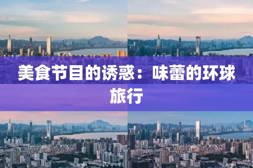 美食节目的诱惑：味蕾的环球旅行