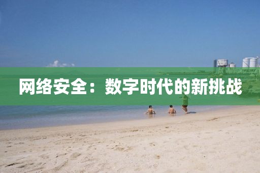 网络安全：数字时代的新挑战