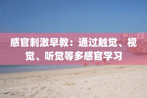 感官刺激早教：通过触觉、视觉、听觉等多感官学习